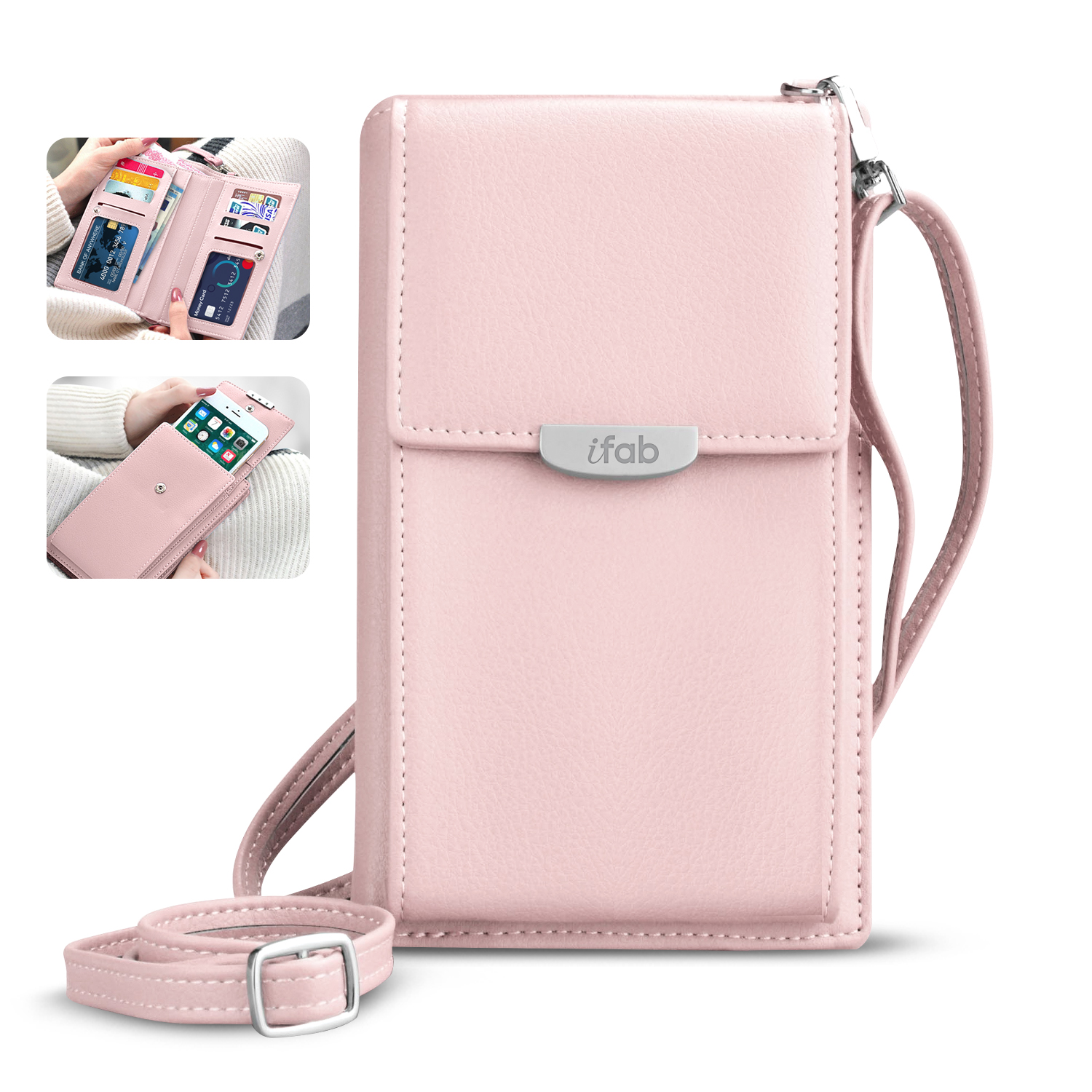 crossbody purse with credit card slots
